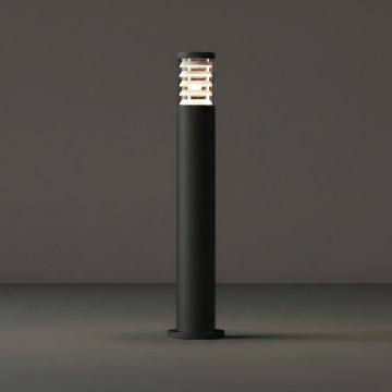 Ideal Lux - Ulkovalaisin TRONCO 1xE27/42W/230V 80 cm IP65 musta