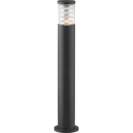 Ideal Lux - Ulkovalaisin TRONCO 1xE27/42W/230V 80 cm IP65 musta