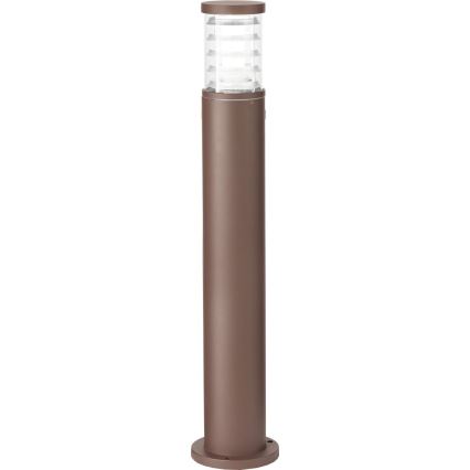Ideal Lux - Ulkovalaisin TRONCO 1xE27/42W/230V 80 cm IP65 ruskea