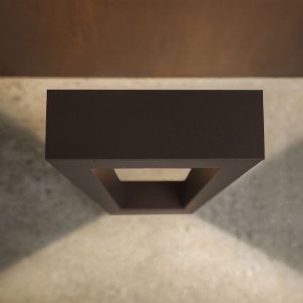 Ideal Lux - Ulkovalaisin VEGA 1xG9/15W/230V 80 cm IP44 ruskea