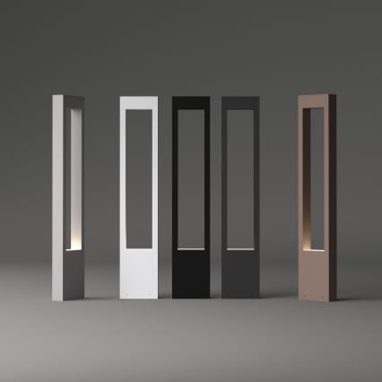 Ideal Lux - Ulkovalaisin VEGA 1xG9/15W/230V 80 cm IP44 ruskea