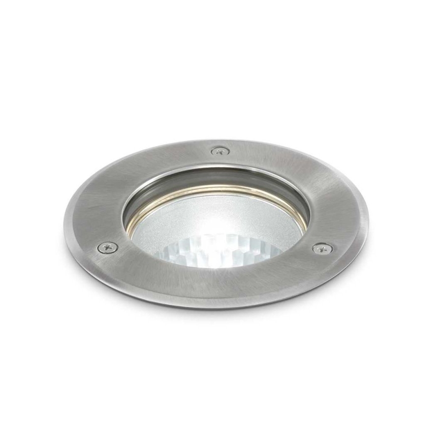 Ideal Lux - Ulkoväylän valo PARK 1xGU10/20W/230V IP65 mattakromi