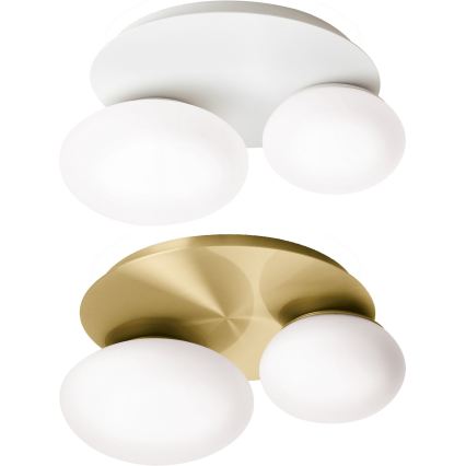 Ideal Lux - Universaali vaihtovarjostin NINFEA Ø 25 cm, valkoinen