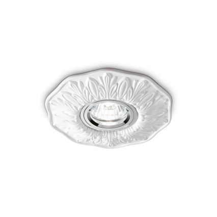 Ideal Lux - Upotettava kattovalaisin POLKA 1xGU10/50W/230V valkoinen