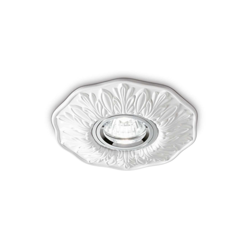 Ideal Lux - Upotettava kattovalaisin POLKA 1xGU10/50W/230V valkoinen