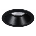 Ideal Lux - Upotettava LED-kattovalaisin GAME TRIM LED/5,5W/230V 3000K CRI 90 halkaisija 5,8 cm musta