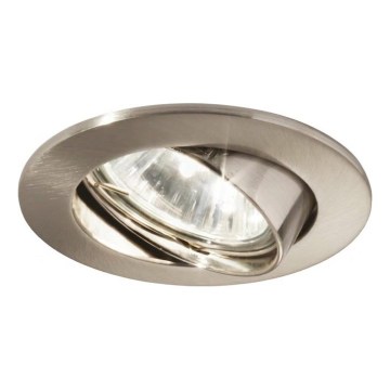 Ideal Lux - Uppoasennettava alasvalo SWING 1xGU10/28W/230V, halkaisija 8,2 cm, mattakromi