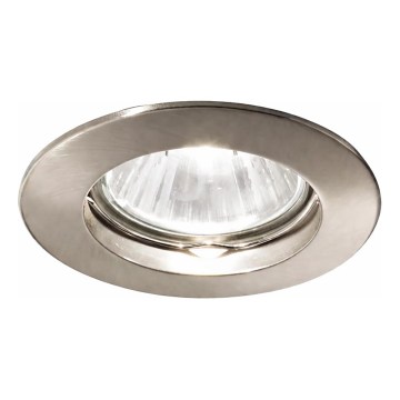 Ideal Lux - Uppoasennettava kattovalaisin 1x GU10, 50 W, 230 V, halkaisija 7,7 cm, mattakromi