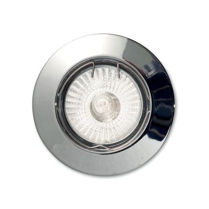 Ideal Lux - Uppovalaisin 1xGU10/50W/230V halkaisija 7,7 cm kiiltävä kromi