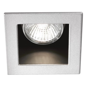 Ideal Lux - Uppovalaisin FUNKY 1xGU10/50W/230V 9x9 cm mattakromi