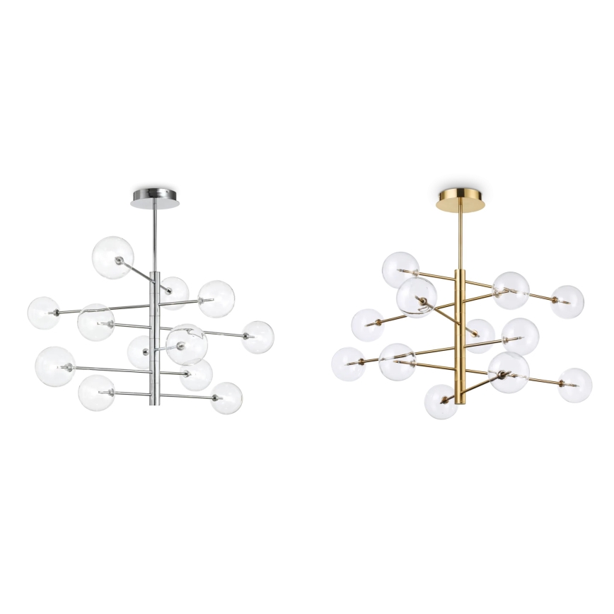 Ideal Lux - Vaihtovarjostin EQUINOXE kattovalaisimeen ja lamppuun, halkaisija 15 cm, kirkas