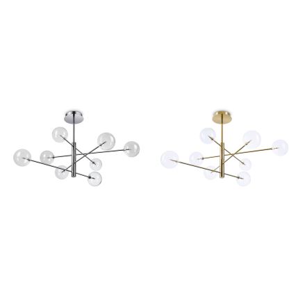 Ideal Lux - Vaihtovarjostin EQUINOXE kattovalaisimeen ja lamppuun, halkaisija 15 cm, kirkas