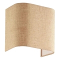 Ideal Lux - Vaihtovarjostin seinävalaisimeen GEA beige