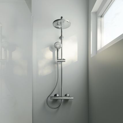 Ideal Standard A7208AA - Termostaattinen suihkusarja CERATHERM T25, kiiltävä kromi