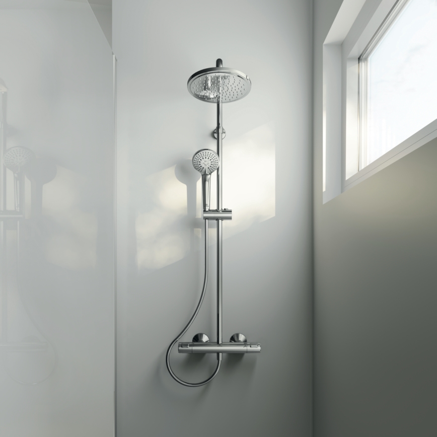 Ideal Standard A7208AA - Termostaattinen suihkusarja CERATHERM T25, kiiltävä kromi