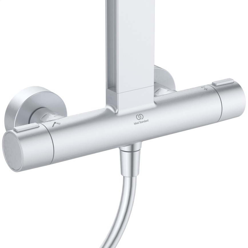 Ideal Standard BD583SI - Suihkusetti termostaattisella sekoittajalla CERATHERM ALU+ mattakromi