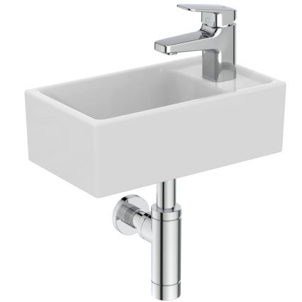 Ideal Standard E211201 - Seinään asennettava pesuallas I.LIFE S 37x21 cm keramiikka/valkoinen