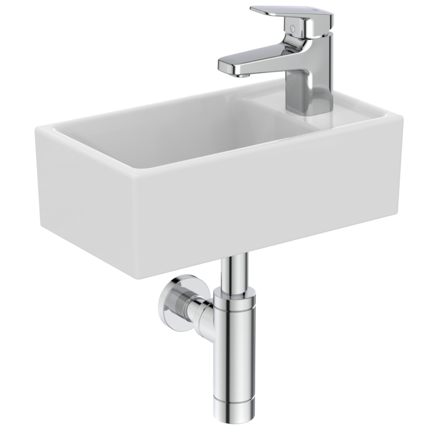 Ideal Standard E211201 - Seinään asennettava pesuallas I.LIFE S 37x21 cm keramiikka/valkoinen
