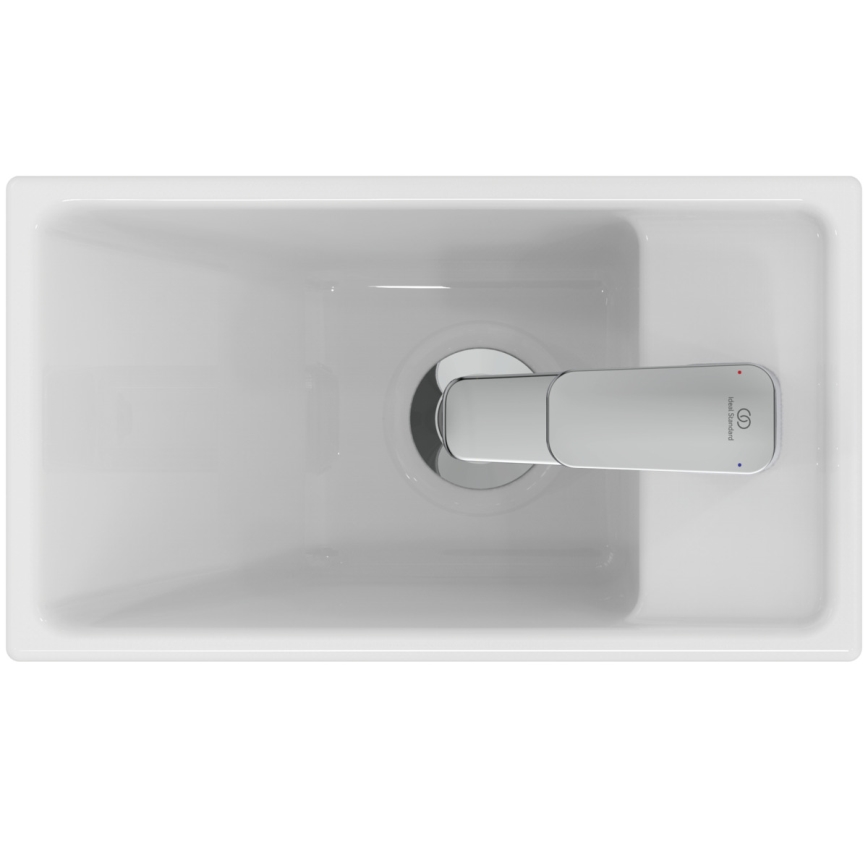 Ideal Standard E211201 - Seinään asennettava pesuallas I.LIFE S 37x21 cm keramiikka/valkoinen