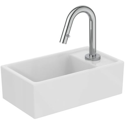 Ideal Standard E211201 - Seinään asennettava pesuallas I.LIFE S 37x21 cm keramiikka/valkoinen