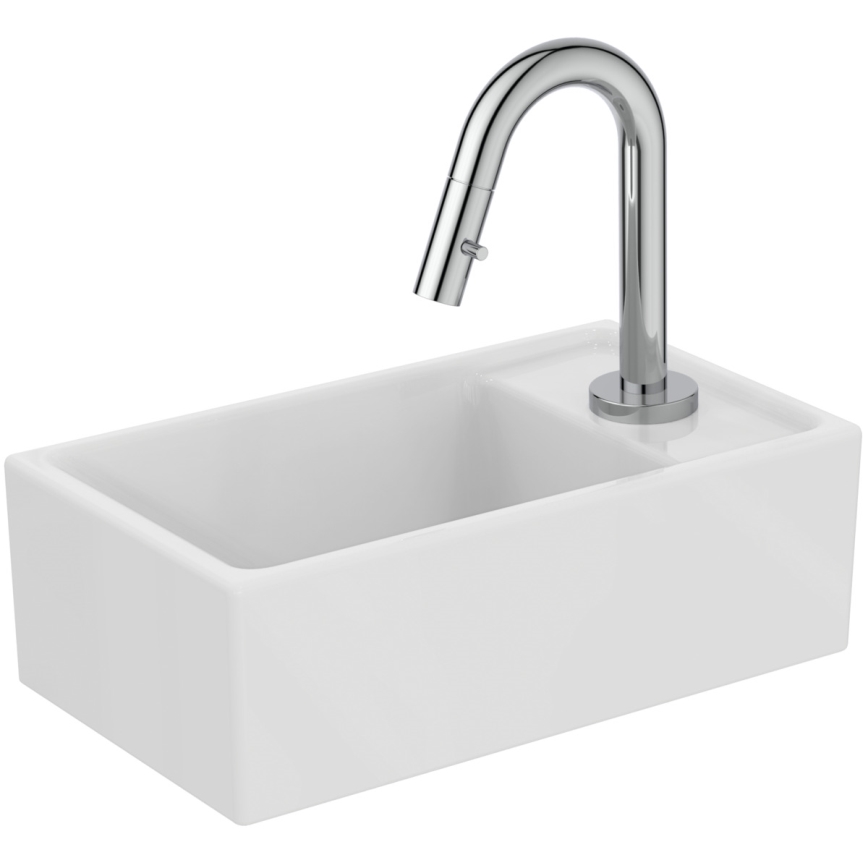 Ideal Standard E211201 - Seinään asennettava pesuallas I.LIFE S 37x21 cm keramiikka/valkoinen