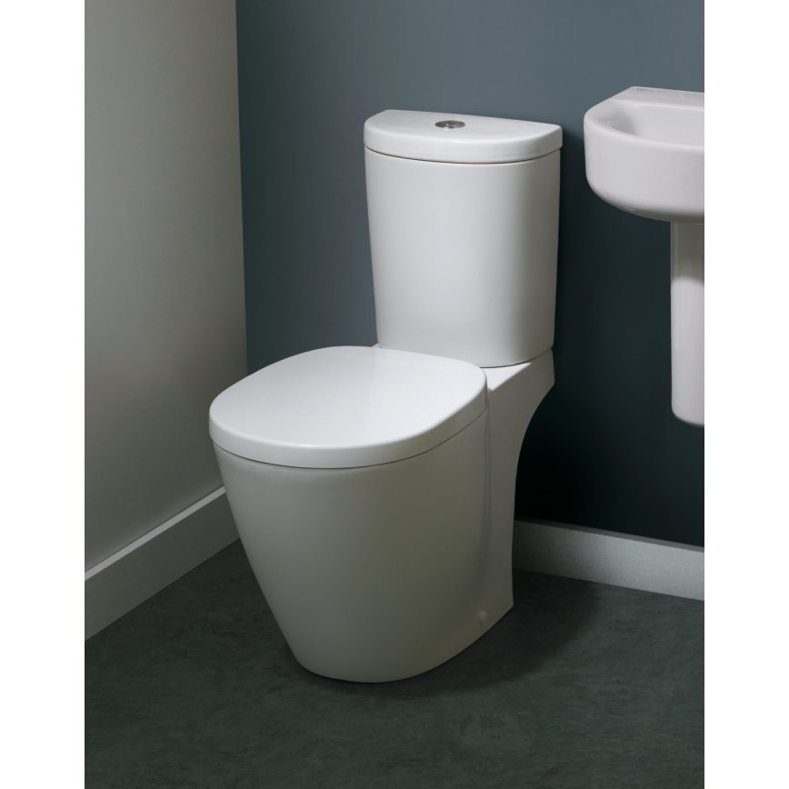 Ideal Standard E712801 - WC-istuimen kansi CONNECT valkoinen