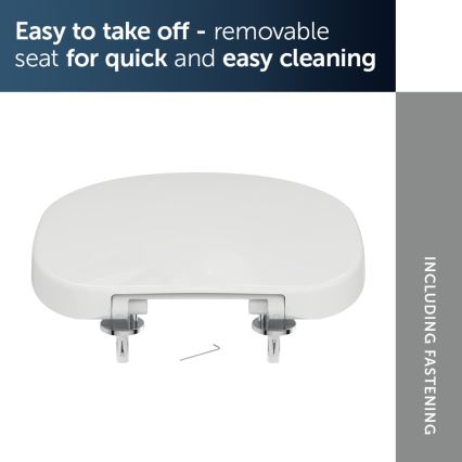 Ideal Standard E712801 - WC-istuimen kansi CONNECT valkoinen