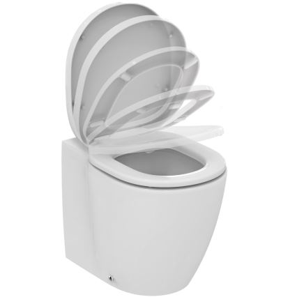 Ideal Standard E712801 - WC-istuimen kansi CONNECT valkoinen