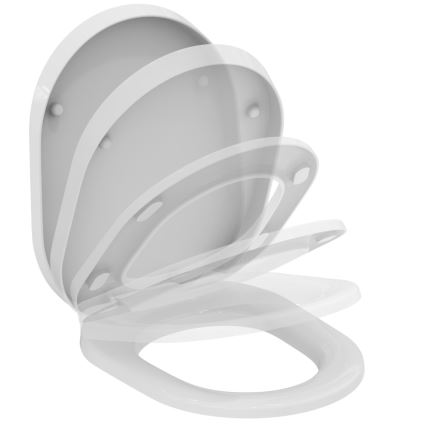 Ideal Standard K706101 - WC-istuinkansi SoftClose TONIC valkoinen