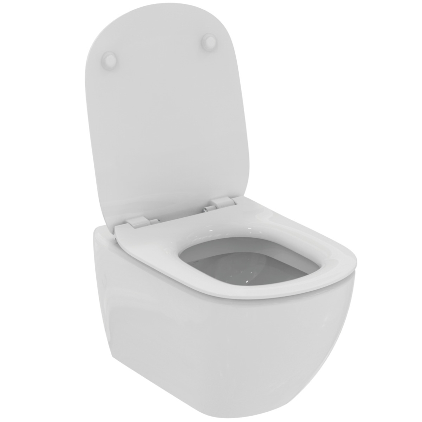 Ideal Standard T007801 - TESI seinään asennettava WC-istuin, keraaminen/valkoinen