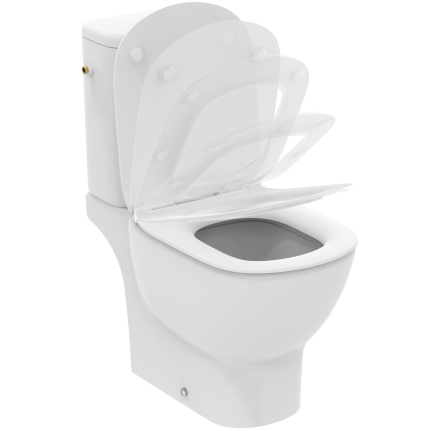 Ideal Standard T352701 - WC-istuinkansi SoftClose TESI, valkoinen