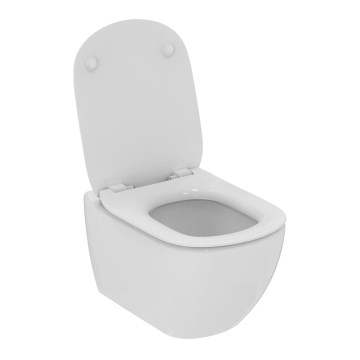 Ideal Standard T354601 - Ripustettava WC-istuin TESI, SoftClose-istuinkannella, keraaminen/valkoinen