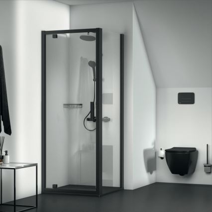 Ideal Standard T3546V3 - Seinään asennettava WC SoftClose-istuinkannella TESI keramiikka/musta