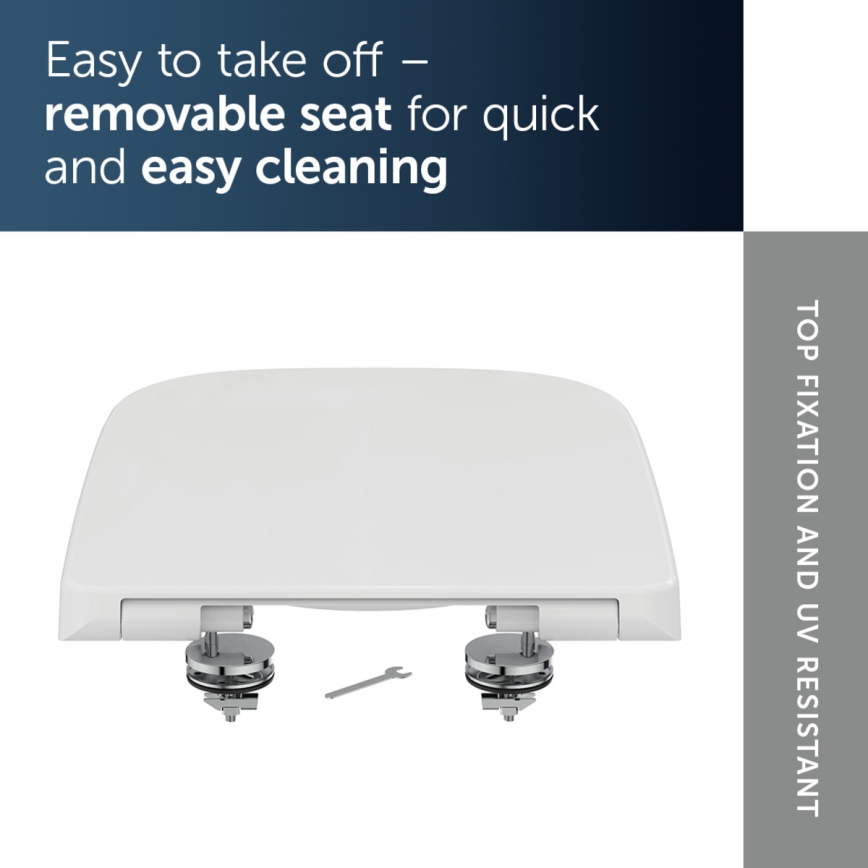 Ideal Standard T468301 - WC-istuinkansi SoftClose I.LIFE B valkoinen