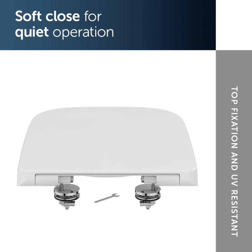 Ideal Standard T468301 - WC-istuinkansi SoftClose I.LIFE B valkoinen
