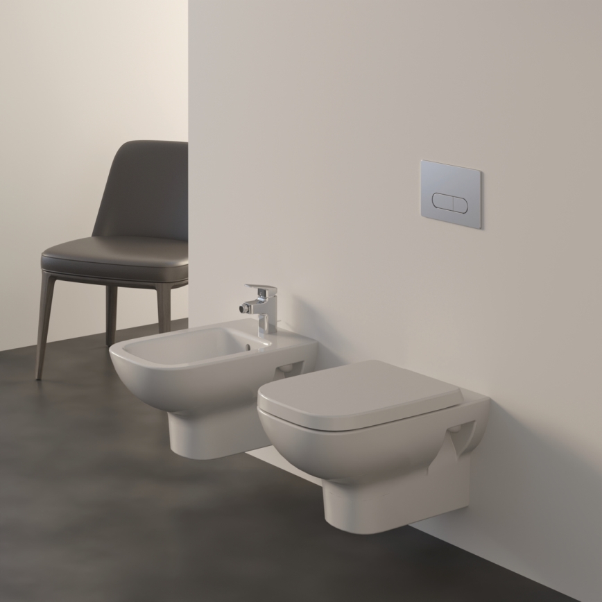 Ideal Standard T471701 - Seinään asennettava WC, huuhtelureunaton I.LIFE A, keraaminen/valkoinen