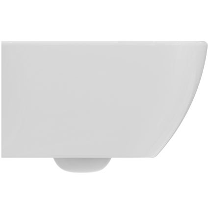 Ideal Standard T493201 - Seinään asennettava reunaton TESI WC-istuin keraaminen/valkoinen