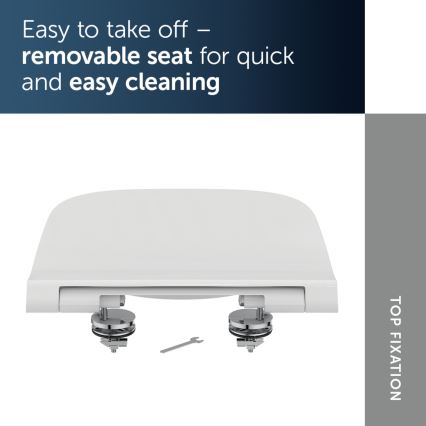 Ideal Standard T500301 - WC-istuinkansi SoftClose I.LIFE B, valkoinen