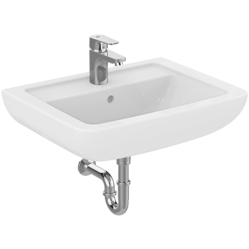 Ideal Standard V302701 - Seinään asennettava EUROVIT 60x46 cm pesuallas, keraaminen/valkoinen