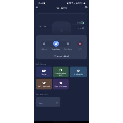 Älykäs langaton turvajärjestelmä 4G LTE/Wi-Fi/Ethernet/GSM