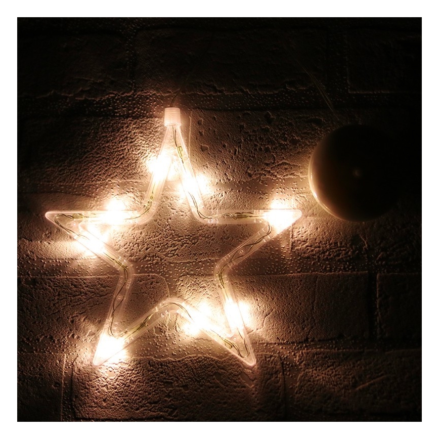 Ikkunakoriste 8xLED/3xAA