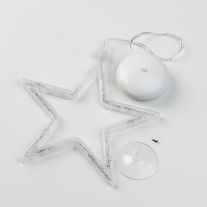 Ikkunakoriste 8xLED/3xAA