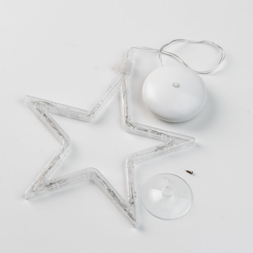 Ikkunakoriste 8xLED/3xAA