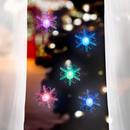 Ikkunakoriste LED/2xCR2032