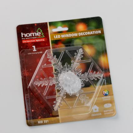 Ikkunakoriste LED/2xCR2032