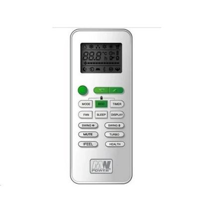 Ilmastointilaite 09K V1 2,6 kW 9000 BTU Wi-Fi Tuya valkoinen + kaukosäädin