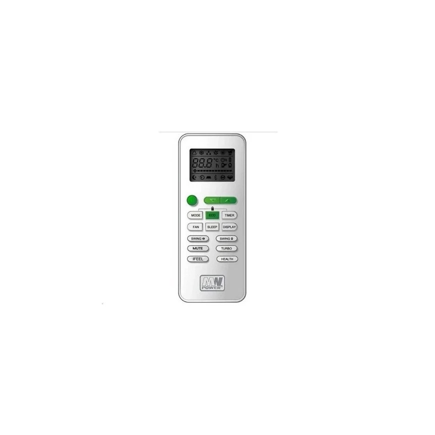 Ilmastointilaite 12K V1 3,5 kW 12000 BTU Wi-Fi Tuya valkoinen + kaukosäädin