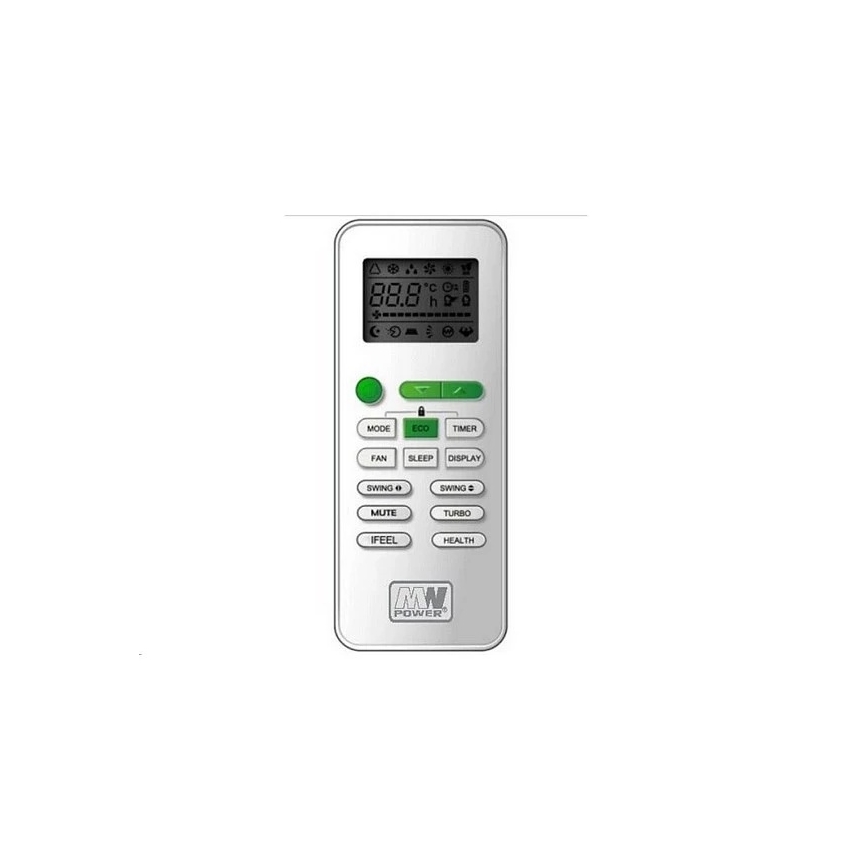Ilmastointilaite 18K V1 5,2 kW 18000 BTU Wi-Fi Tuya valkoinen + kaukosäädin