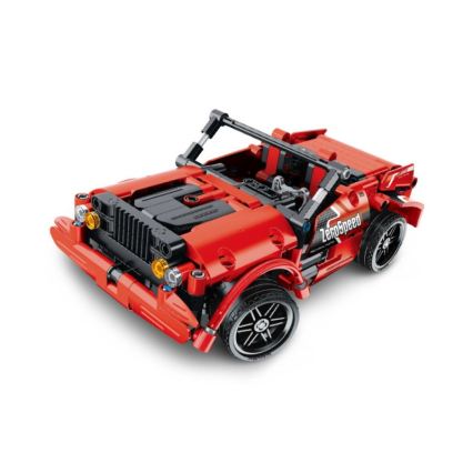 iM.Master - 2-in-1 rakennussarja: auto, 351 osaa, 3xAA + 3xAAA, kaukosäädin