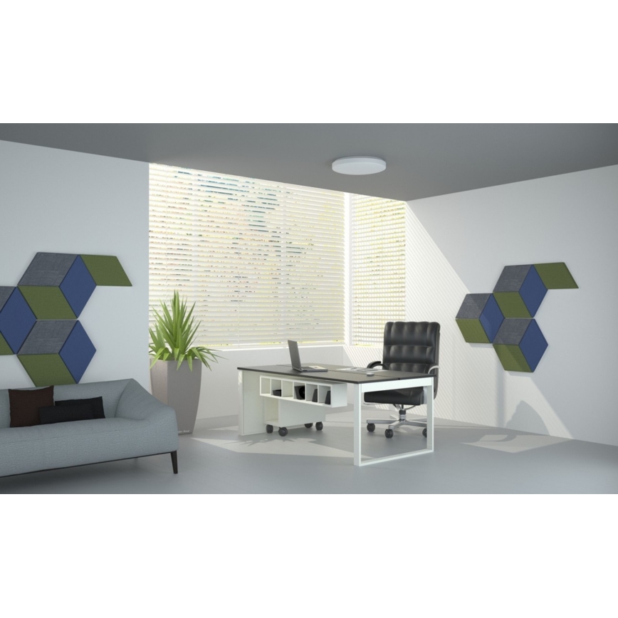 LED himmennettävä kattovalaisin LED/42W/230V 40 cm + kaukosäädin